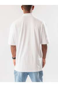 Polo homme blanc AFDAL Noujoum