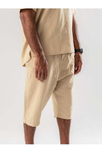 Ensemble homme beige LINO Noujoum