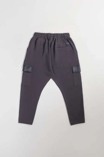 Jogging sarouel gris foncé Noujoum