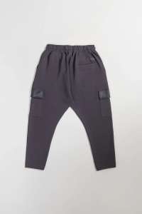 Jogging sarouel gris foncé Noujoum