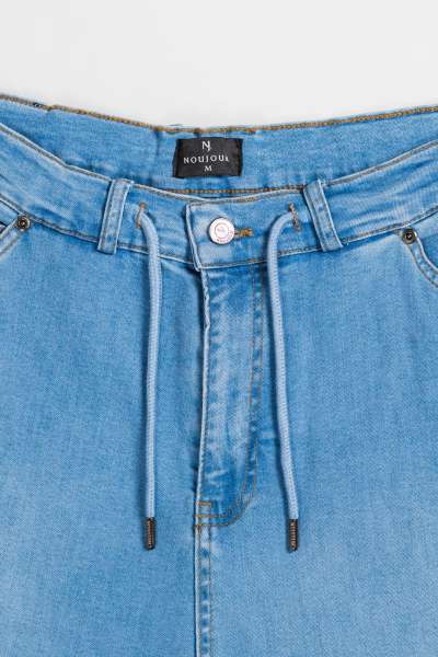 Détails Sarouel jean homme NEOJEAN bleu