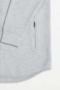 Sweat à capuche gris clair pour homme Maydane