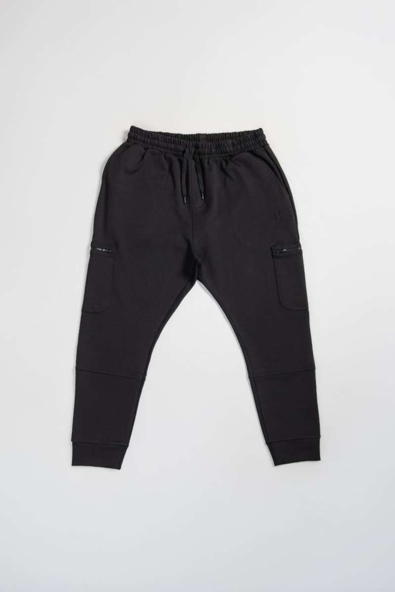 Jogging sarouel noir Mayback pour homme Noujoum