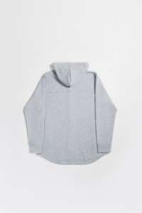 Arrière sweat à capuche gris clair pour homme Maydane