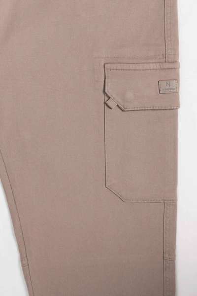 Détails poche Pantalon sarouel cargo beige SC-2