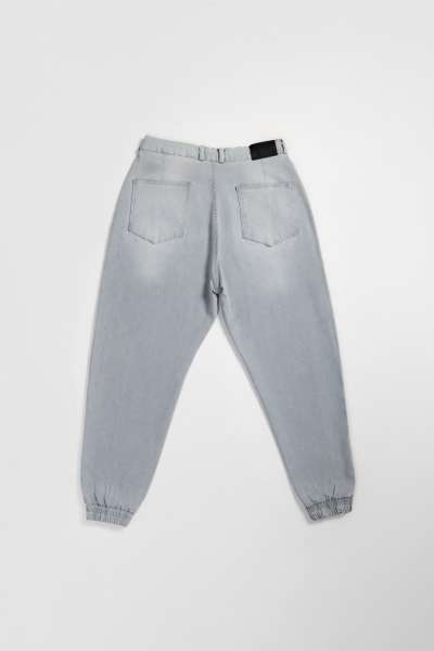 Sarouel Neojean gris clair | L'alternative souple au Jean | Noujoum