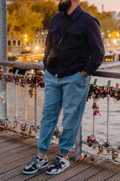 Sarouel jean homme NEOJEAN bleu