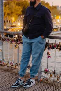 Sarouel jean homme NEOJEAN bleu