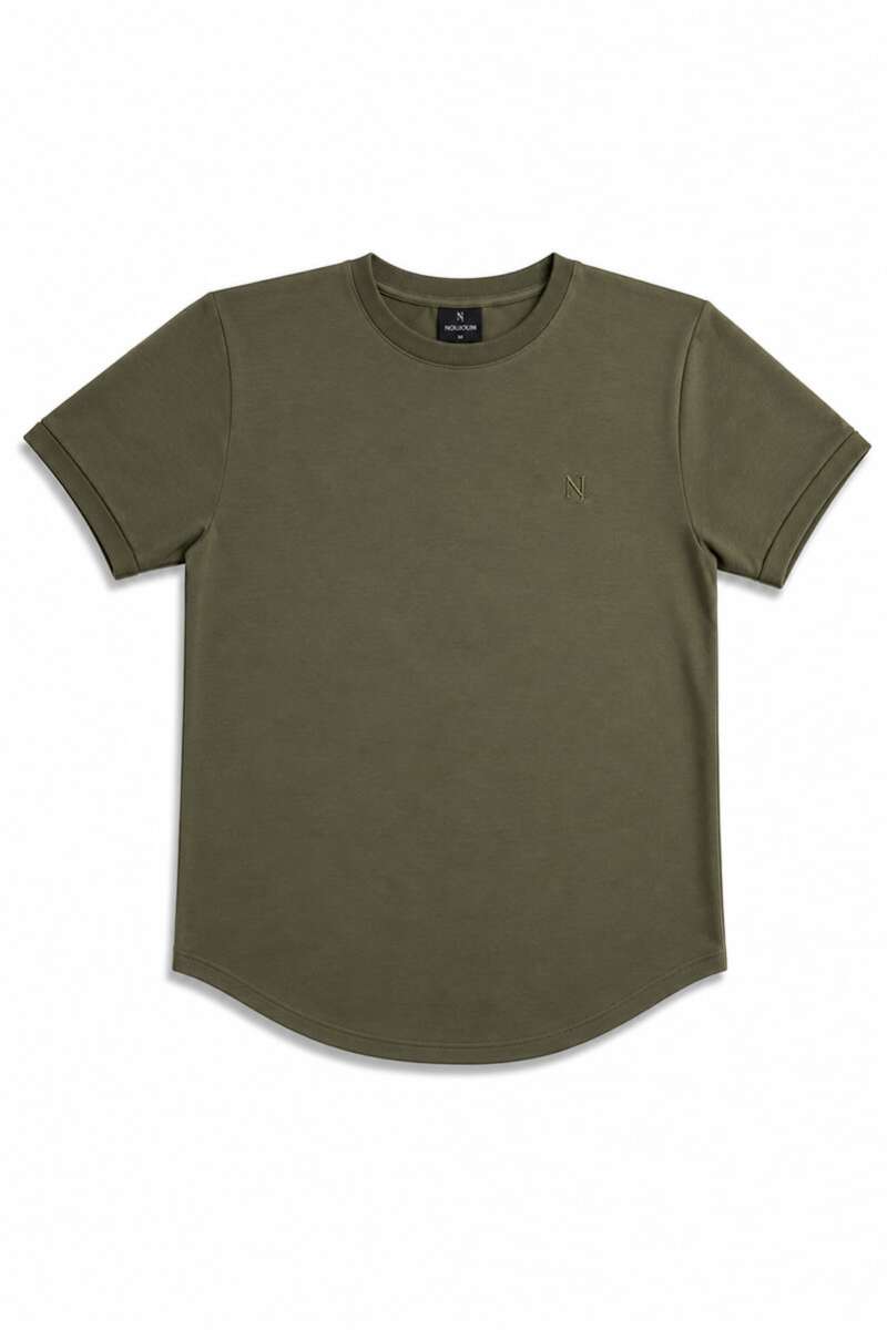 Tee-shirt oversize couleur kaki