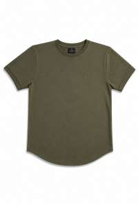 Tee-shirt oversize couleur kaki