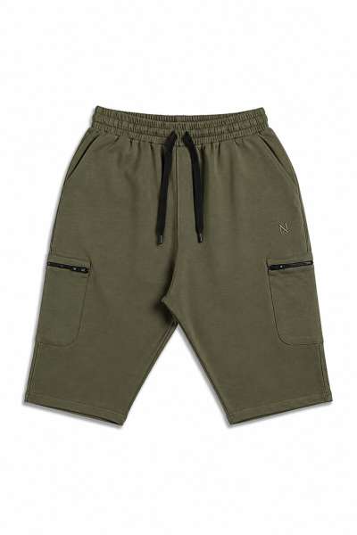Sarouel bermuda gris Maybak