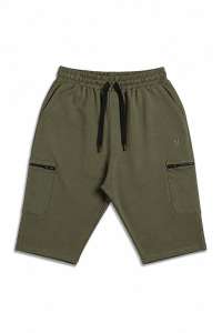 Sarouel bermuda gris Maybak