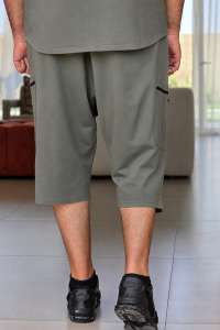 Ensemble Maybak Kaki | Tee-shirt & Bermuda Assortis | Noujoum