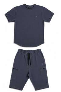 Ensemble Maybak Gris | Tee-shirt & Bermuda Assortis | Noujoum