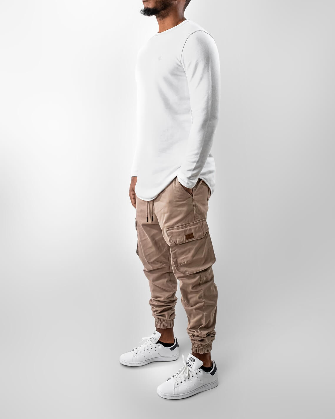 Sarouel Pour Homme En Coton - Coupe Large Et Confortable - Taille élastique Avec Cordon - Poches Profondes - Pour Yoga, Plage, Maison, Vacances