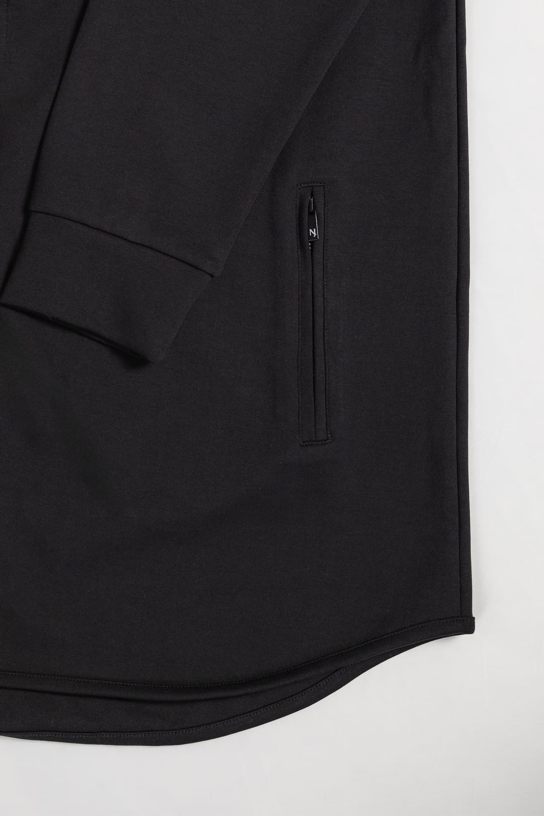 Veste sweat à capuche noir